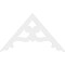 Ekena Millwork Pitch Brontes Architectural Grade PVC Gable Pediment, 60"W x 35"H x 1"P (14/12) GPP060X035X100BRO - alternate 2